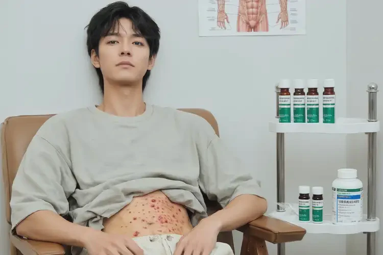 男生肚子經(jīng)常起濕疹可以治好嗎(圖2)