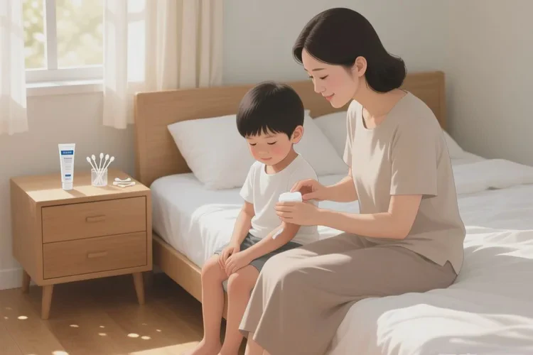 兒童四肢經(jīng)常起濕疹可以治愈嗎(圖1)