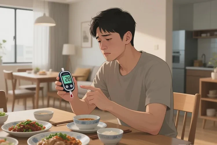 28歲中餐血糖25.3是怎么回事(圖1)