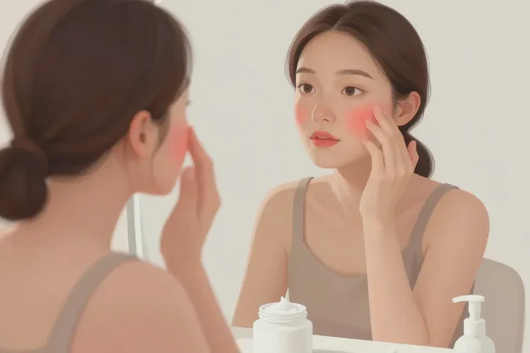 哺乳期媽媽面部出濕疹能靠自己自愈嗎(圖1)