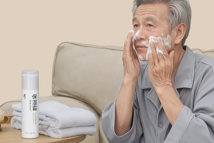 老年人脸上偶尔长湿疹能靠自己自愈吗(图1)