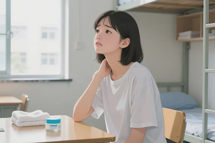 大學(xué)生脖子上起濕疹能靠自己自愈嗎(圖1)