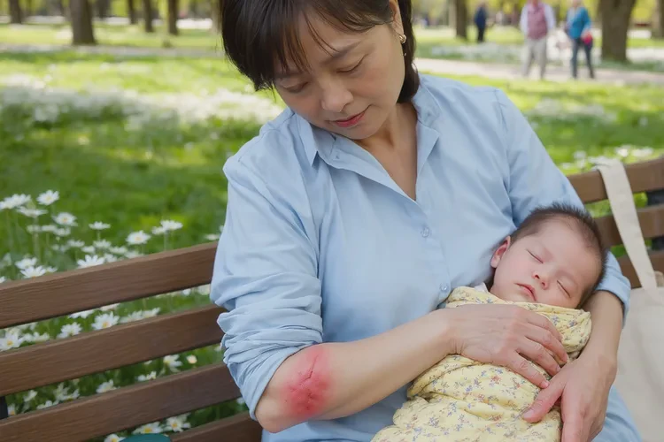 哺乳期媽媽手臂容易長濕疹能靠自己自愈嗎(圖2)