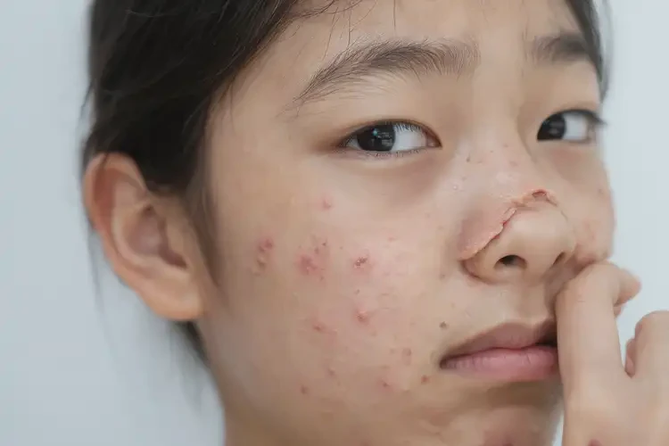 大學(xué)生臉上有濕疹不管它會(huì)自己自愈嗎(圖4)