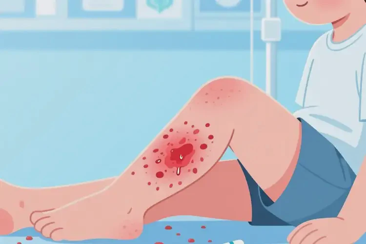 兒童大腿上長(zhǎng)濕疹可以治好嗎(圖4)