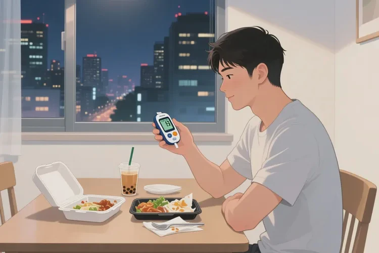 28岁晚餐血糖10点6是怎么回事(图1)