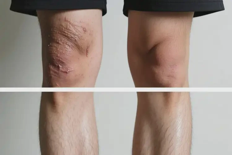 男生小腿長濕疹可以治好嗎(圖2)