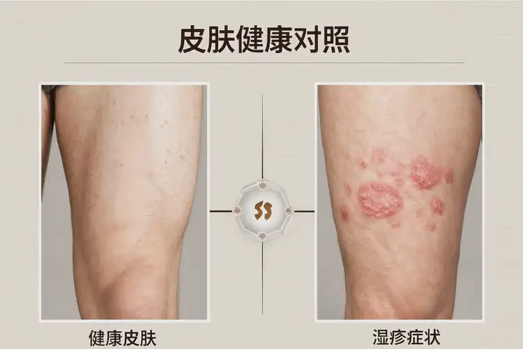 男人大腿容易長濕疹可不可以根治(圖1)