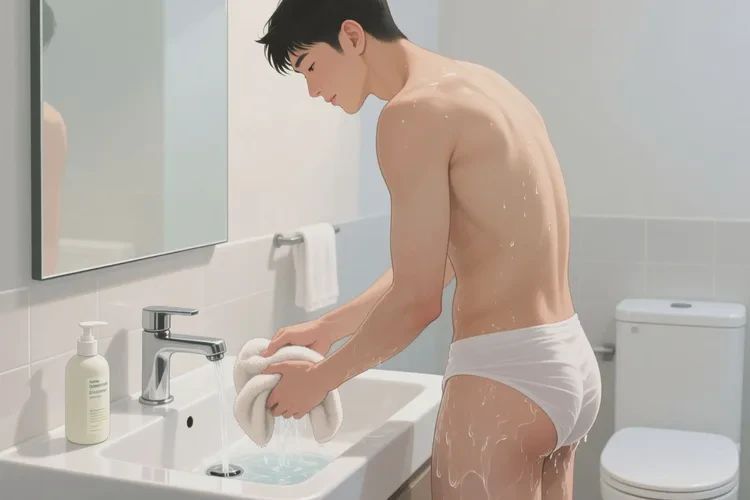 男人屁股上偶爾起濕疹能靠自己自愈嗎(圖2)