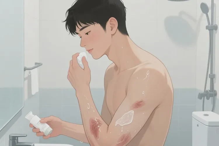 青年人手臂長濕疹能靠自己自愈嗎(圖1)