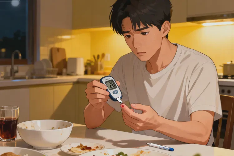 28歲晚餐血糖28.2是怎么回事(圖1)