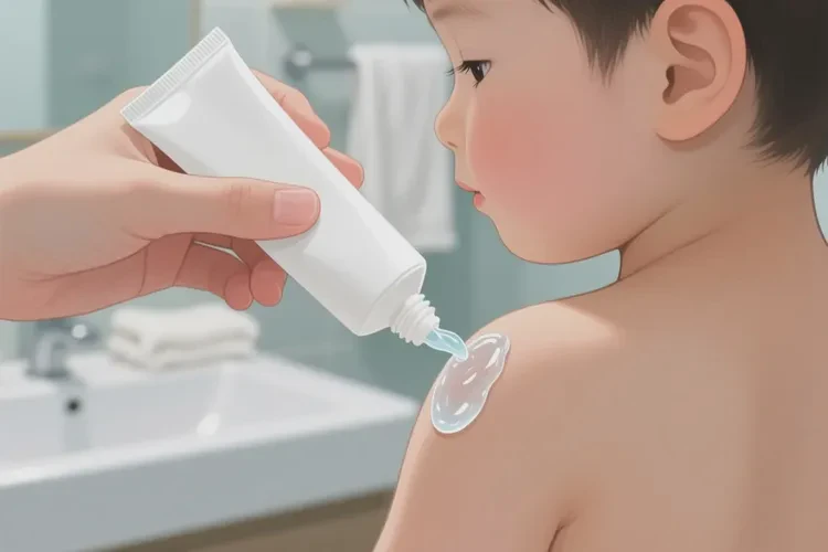 孩子小腿長濕疹可以治愈嗎(圖2)