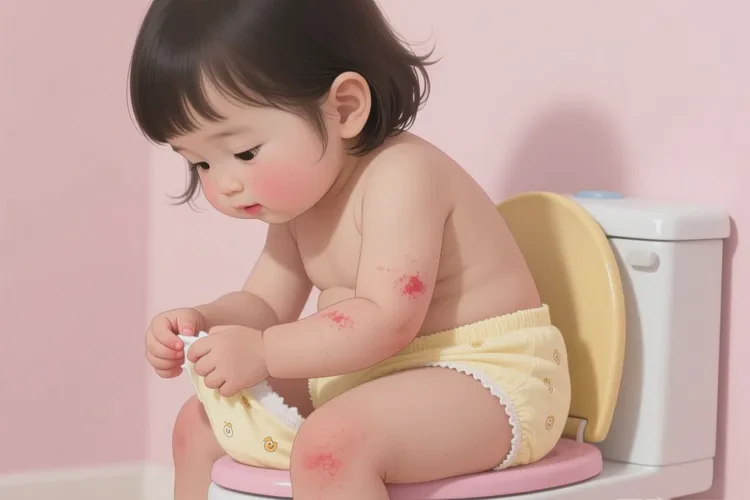 兒童屁股上出濕疹可以治愈嗎(圖1)