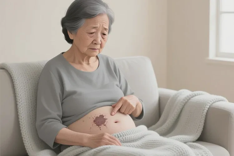 高齡老人肚子容易起濕疹能靠自己自愈嗎(圖1)