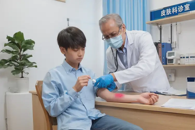 大學(xué)生手臂長(zhǎng)濕疹可不可以根治(圖3)