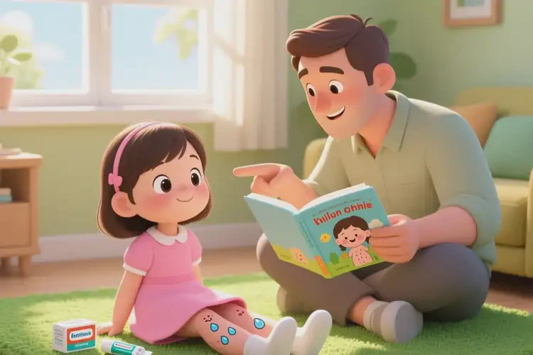 少兒小腿上容易長濕疹可以治好嗎(圖3)