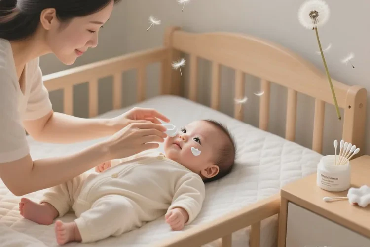 孩子面部出濕疹可以治愈嗎(圖1)