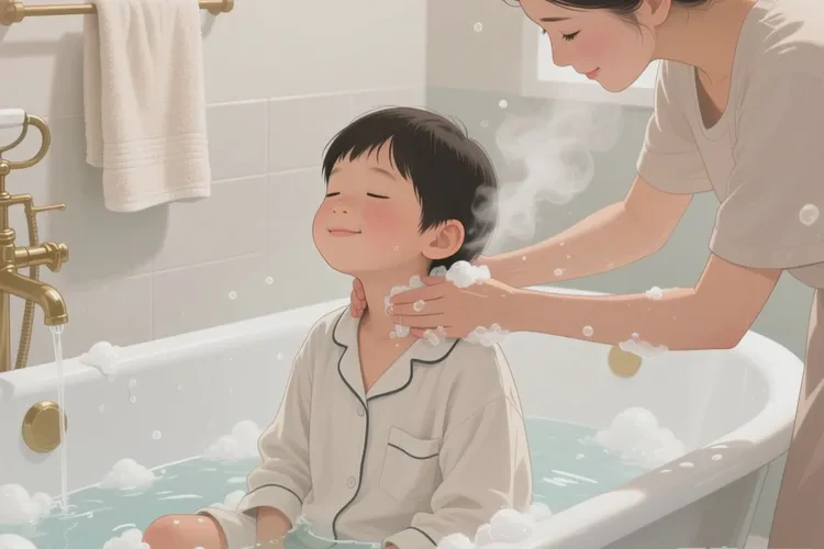 兒童脖子上有濕疹可以治愈嗎(圖2)