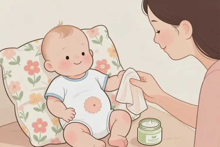 嬰幼兒肚子起濕疹可以治好嗎(圖3)