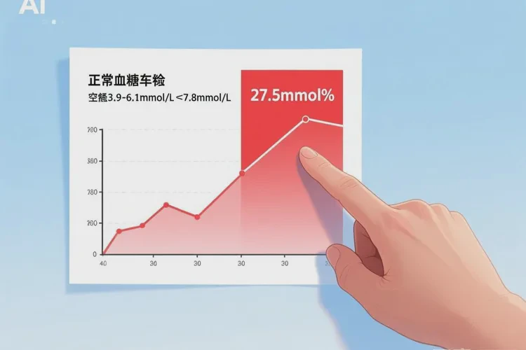 27歲下午血糖27.5是怎么回事(圖2)