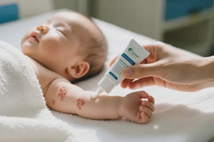 嬰兒手臂容易起濕疹可以治好嗎(圖3)