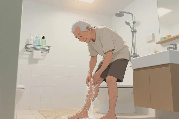 老年人大腿上容易长湿疹能靠自己自愈吗(图1)