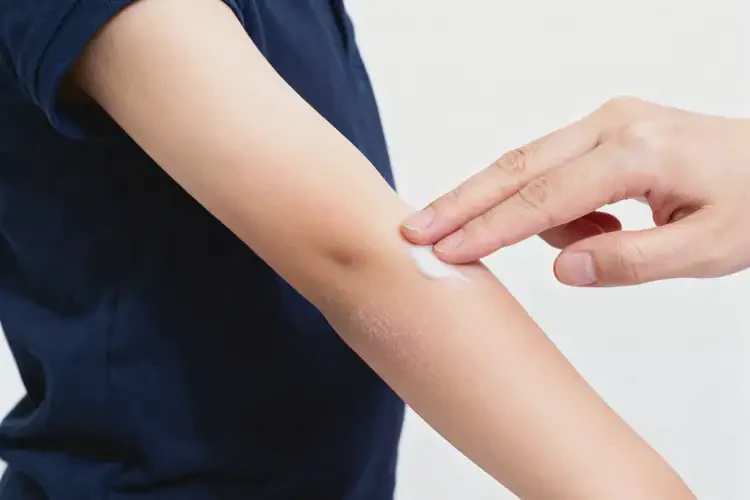 孩子手臂經(jīng)常長濕疹可以治好嗎(圖1)