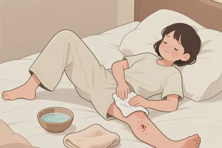 青年人大腿容易长湿疹可不可以根治(图2)