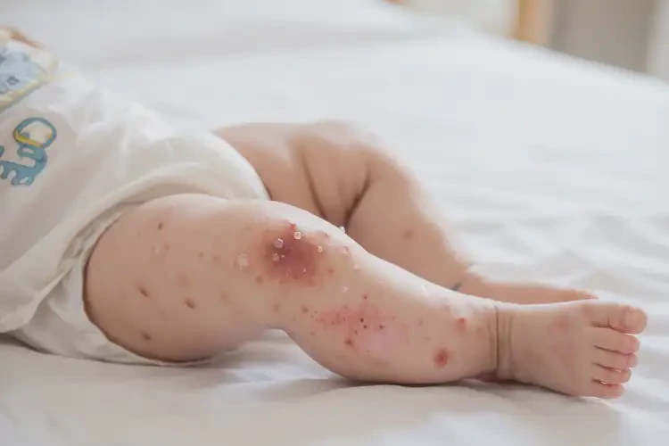 嬰幼兒大腿有濕疹可以治好嗎(圖4)