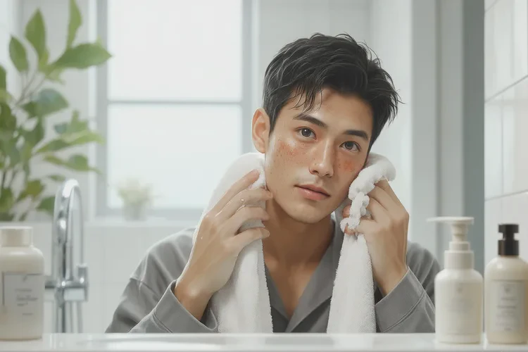 青年人面部出現(xiàn)濕疹能靠自己自愈嗎(圖1)