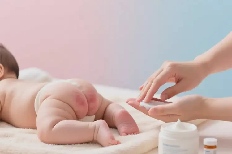 寶寶屁股出濕疹可以治好嗎(圖3)