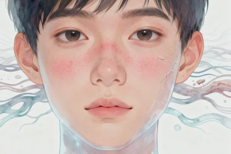 青年人面部有濕疹能靠自己自愈嗎(圖2)
