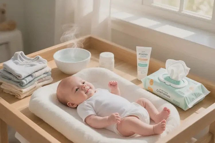 嬰幼兒屁股上出濕疹可以治好嗎(圖1)