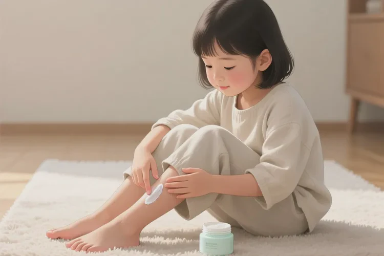 兒童大腿偶爾起濕疹可以治愈嗎(圖1)