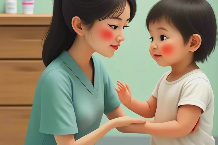 小孩手上有濕疹可以治愈嗎(圖1)