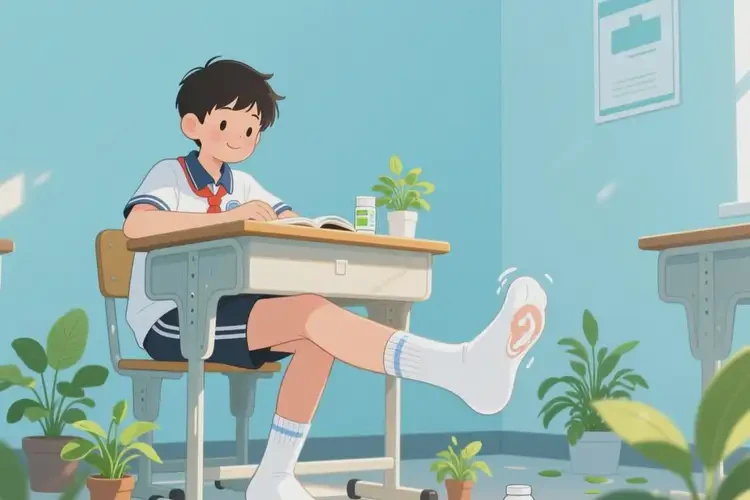 中學(xué)生腳上容易起濕疹可以治好嗎(圖4)