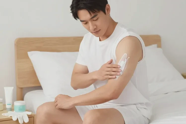 男人四肢容易起濕疹能靠自己自愈嗎(圖2)