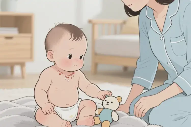 嬰幼兒脖子出濕疹可以治好嗎(圖3)