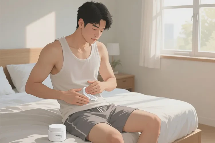 男人肚子起濕疹能靠自己自愈嗎(圖2)