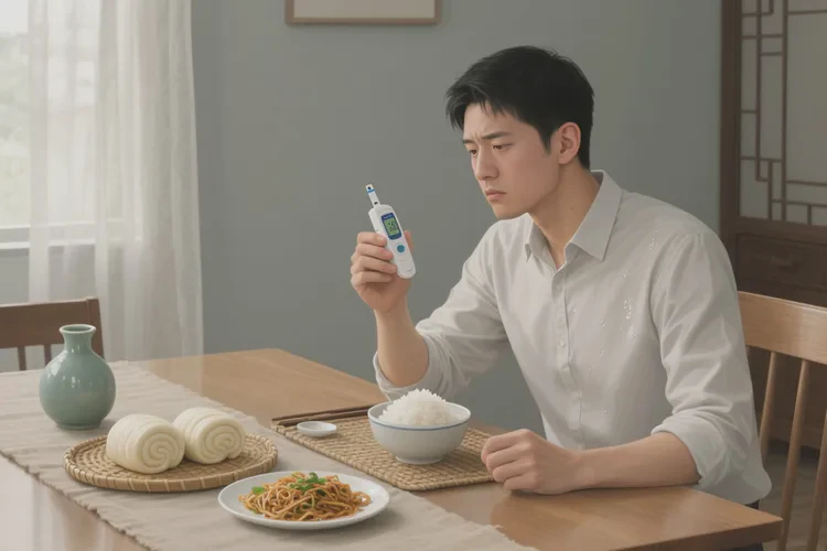 28歲晚餐血糖24.2是怎么回事(圖1)