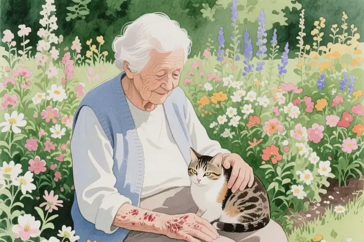 老人身上起濕疹可以治好嗎(圖2)