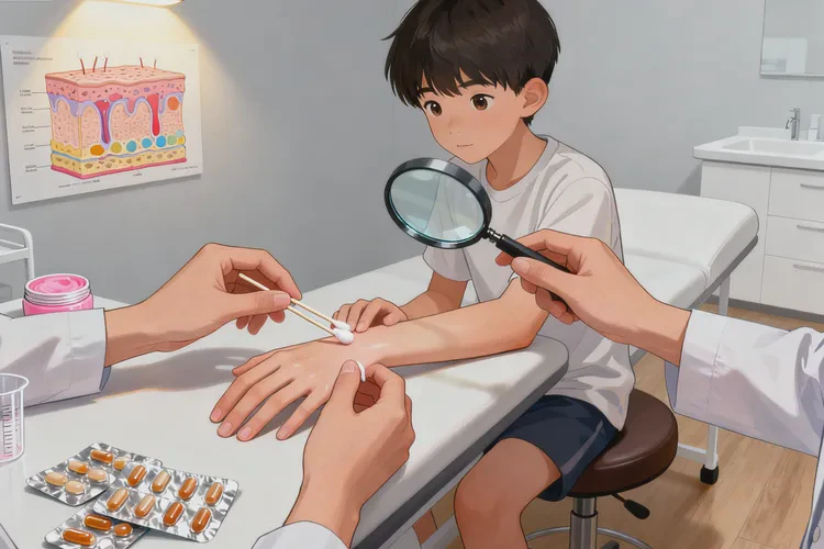 少兒手上經(jīng)常長濕疹可以治愈嗎(圖2)