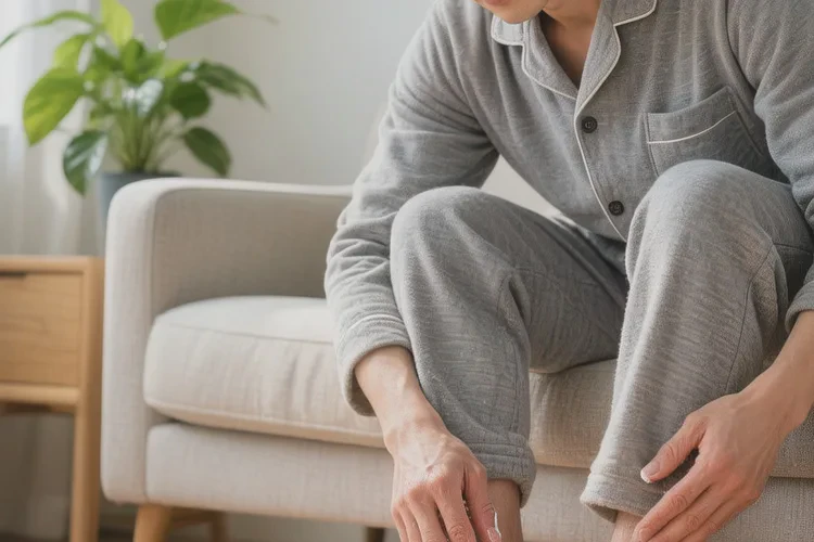 男人腳上容易起濕疹能靠自己自愈嗎(圖3)