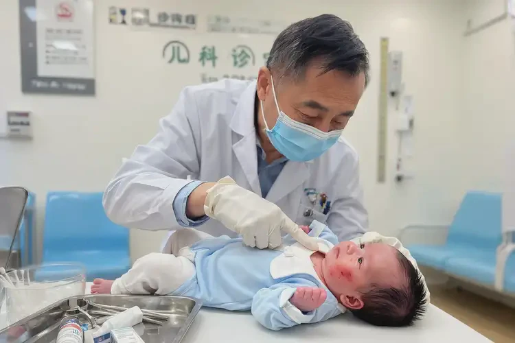 新生兒脖子出現(xiàn)濕疹可不可以根治(圖2)