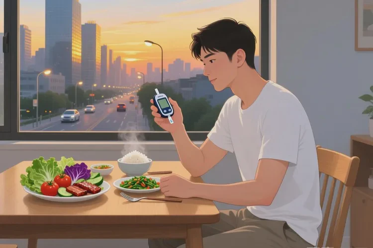 28歲晚餐血糖13點1是怎么回事(圖1)