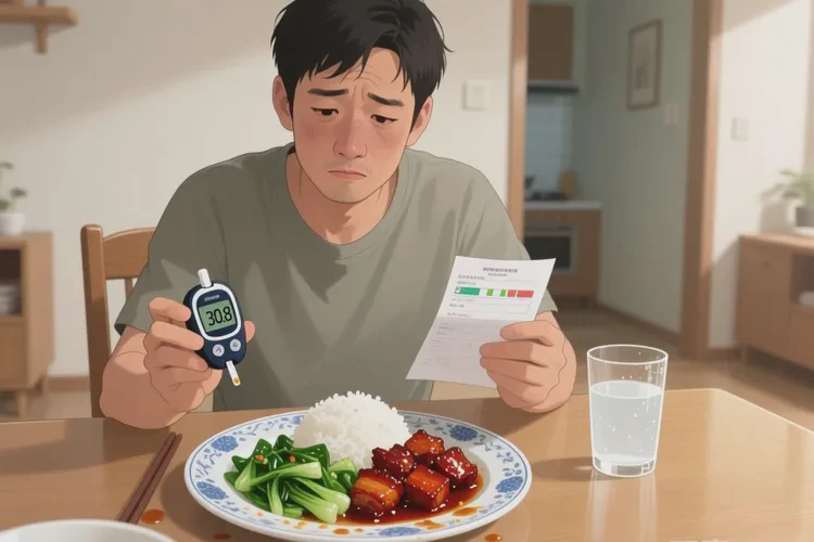 28歲中餐血糖30.8是怎么回事(圖1)