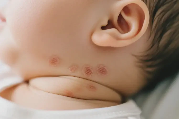 小兒脖子上偶爾長(zhǎng)濕疹可以治好嗎(圖4)