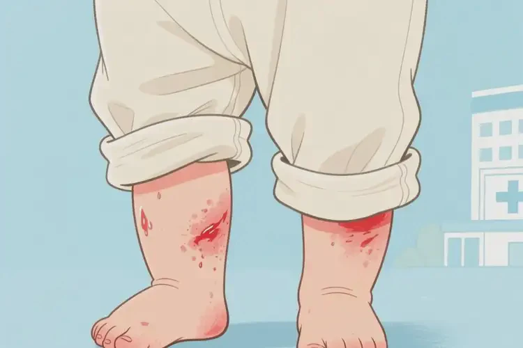 幼兒小腿上長濕疹可不可以根治(圖4)