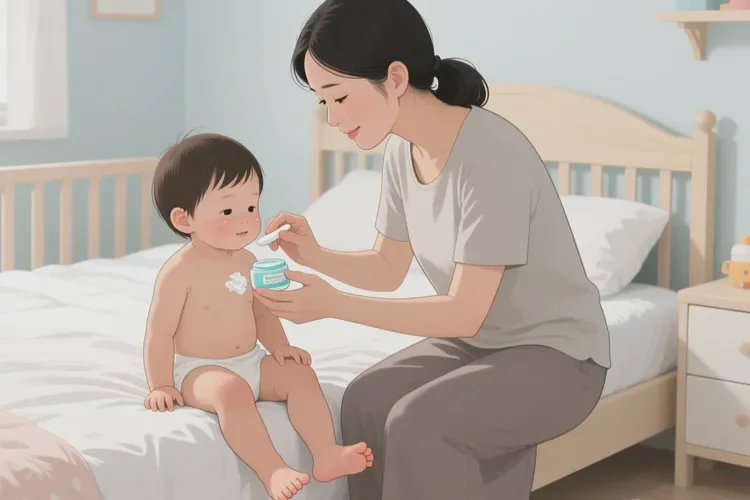 兒童腳上有濕疹可以治愈嗎(圖1)