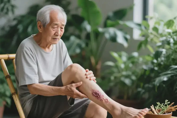 老人小腿出湿疹可以治好吗(图3)